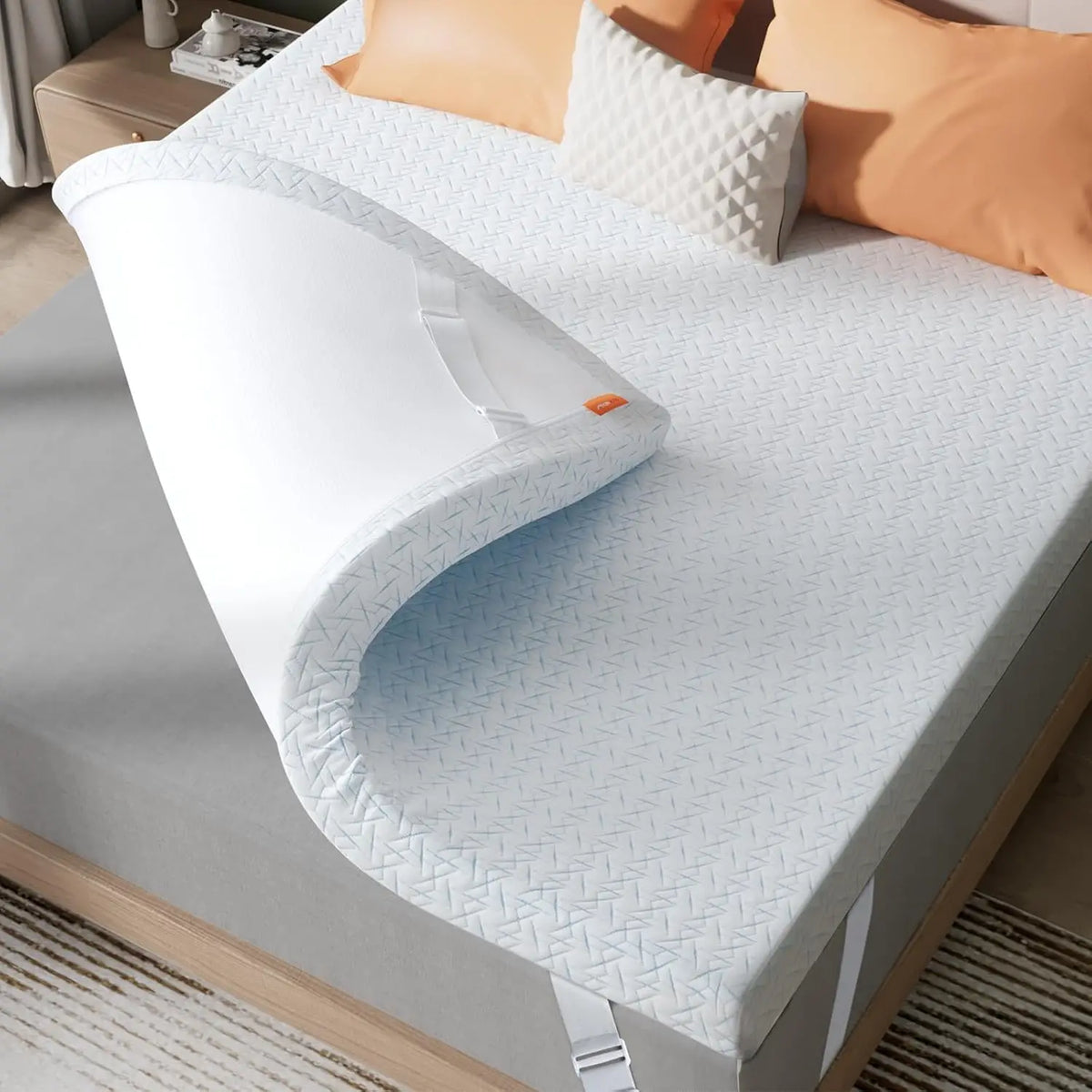 Extra Firm 3-Inch Cool Gel Memory Foam Twin Mattress Topper