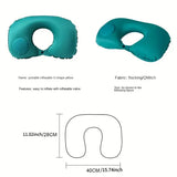 Inflatable Portable Travel Neck Pillow - Omega Lifestyles