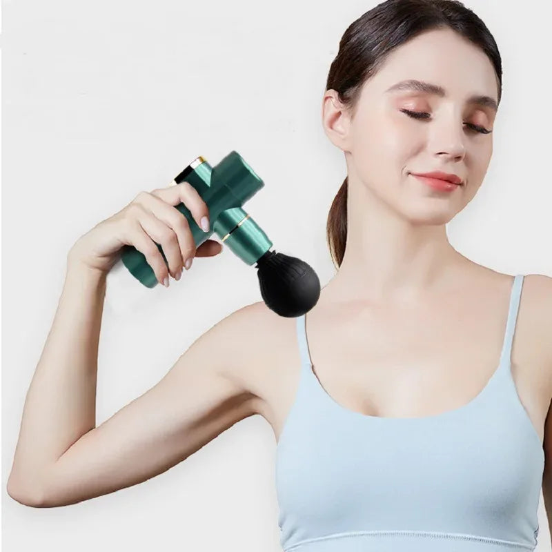 Mini Portable Electric Neck Muscle Relaxation Massage Gun - Omega Lifestyles