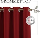 Noise Reduction Grommet Top Room Divider Curtain