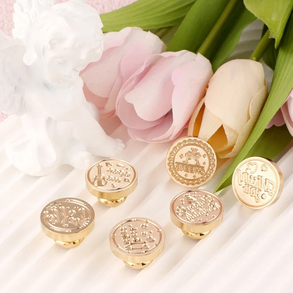 Wax Seal Stamp With Removable Brass Head For Decoration - Omega Lifestyles