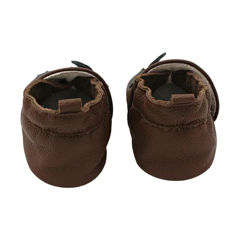 Baby Leather Soft Sheepskin First Walker Moccasins - Omega Lifestyles