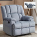 Manual Swivel Rocking Oversized Recliner Chair - Omega Lifestyles