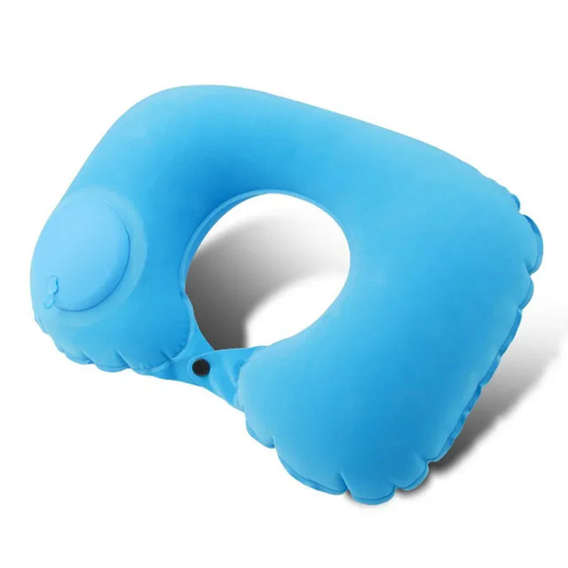 Inflatable Portable Travel Neck Pillow - Omega Lifestyles