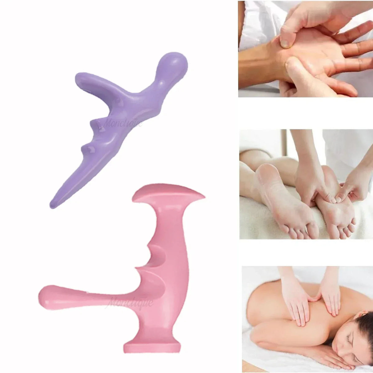 Foot Reflexology Massage Stick Manual Trigger Point Massager Set - Omega Lifestyles