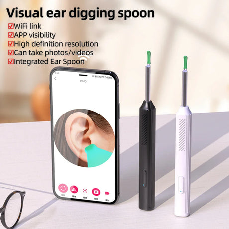 Wireless Visual Ear Cleaner With Camera Endoscope Tool - Omega Lifestyles