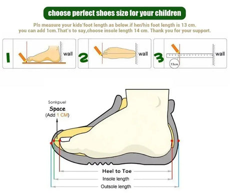 Breathable Waterproof PU Leather Children’s Casual Shoes - Omega Lifestyles