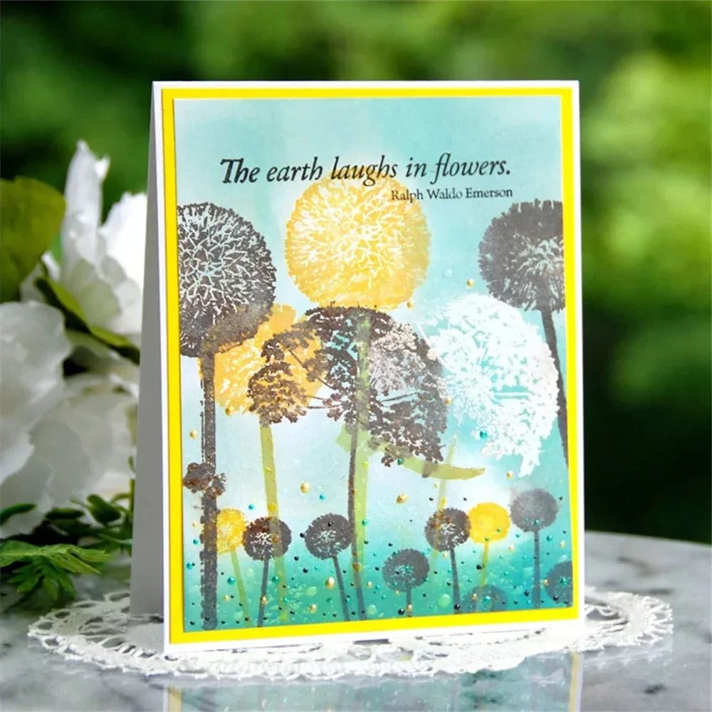 Clear Silicone Handwritten Borders Rubber Stamp For Decoration - Omega Lifestyles