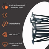 Heavy-Duty Self-Locking Nylon Cable Tie Buckles Set - Omega Lifestyles