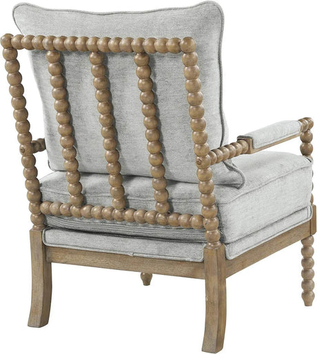 Rustic Fletcher Spindle Accent Chair - Omega Lifestyles