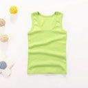 Kids Cotton Sleeveless Casual Vest Top - Omega Lifestyles
