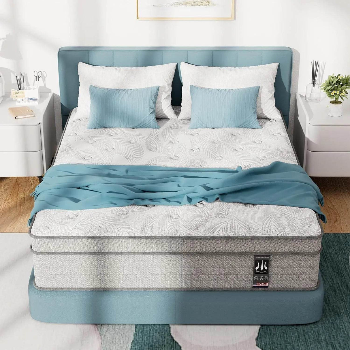 Medium 11-Inch Hybrid Cooling Gel Memory Foam Mattress - Sleep Galleria