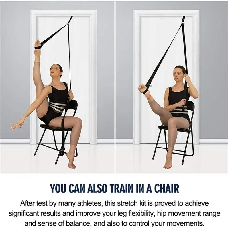 Yoga Stretch Strap Door Anchor Flexibility Trainer - Omega Lifestyles