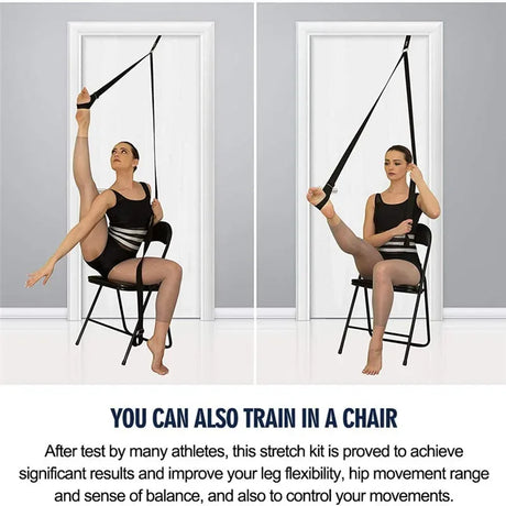 Yoga Stretch Strap Door Anchor Flexibility Trainer - Omega Lifestyles