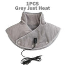 Electric Heated Neck Shoulder Wrap Plush Heating Pad - Omega Lifestyles