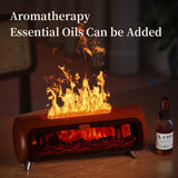 Fireplace Ultrasonic Essential Oil Aroma Diffuser Humidifier - Omega Lifestyles