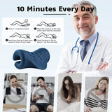 Ergonomic Cervical Spine Neck Traction Stretching Pillow - Omega Lifestyles