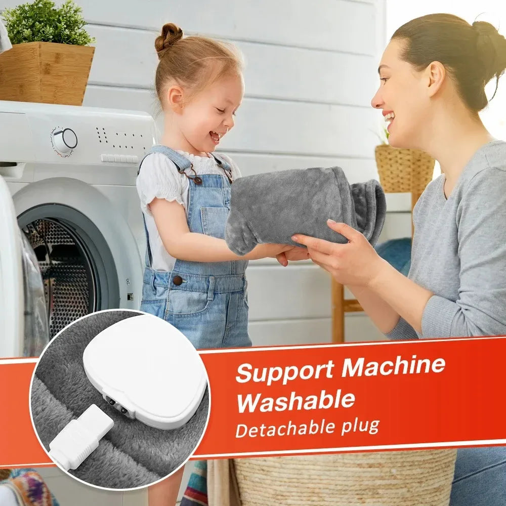 Heating Pad Neck Shoulder Shawl with Digital Thermostat - Omega Lifestyles