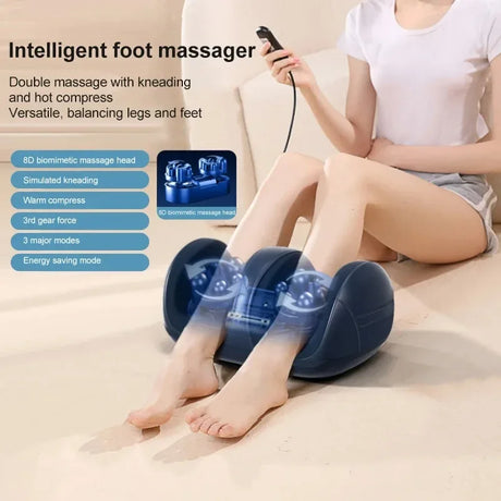 Extra Large Electric Shiatsu Deep Tissue Foot Massager - Omega Lifestyles