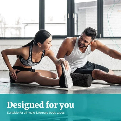 EPP High Density Yoga Foam Roller Massage Tool 33cm - Omega Lifestyles