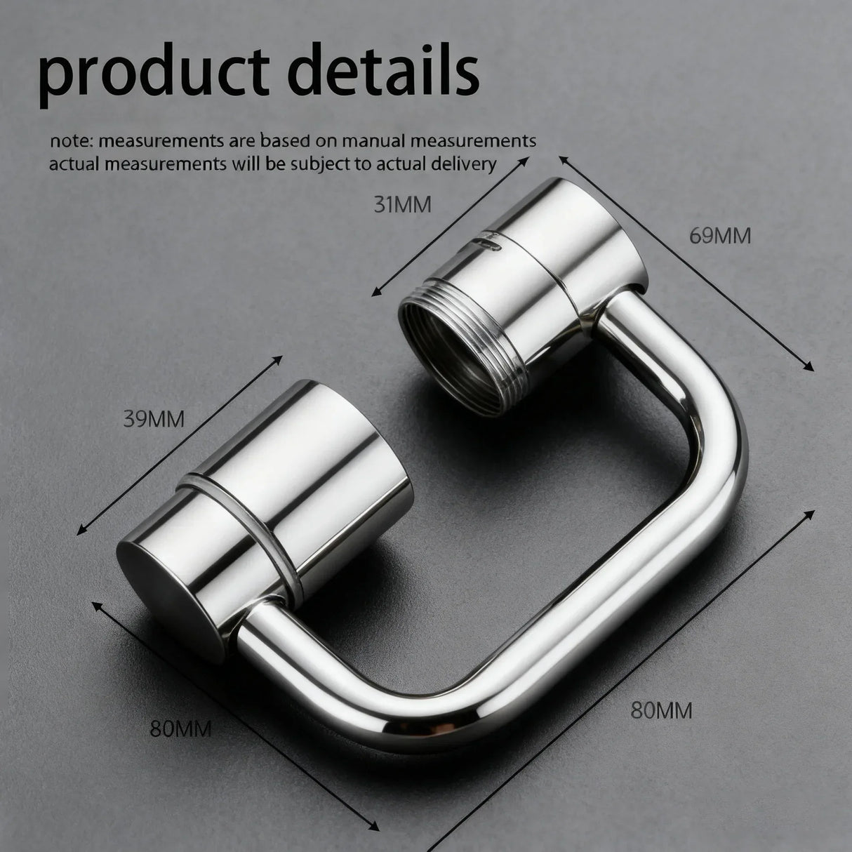 Splash-Proof 1080° Rotating Dual Mode Faucet Extender Set - Omega Lifestyles