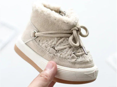 Unisex Plush Lined Anti-Slippery Winter Baby Boots - Omega Lifestyles