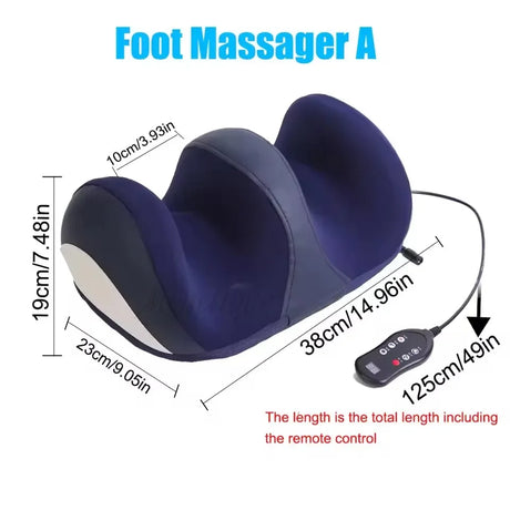 Electric Heated Shiatsu Foot Leg Massage Roller - Omega Lifestyles