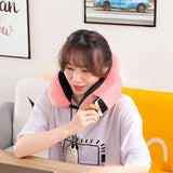 U-Shaped Memory Foam Travel Neck Pillow Cervical Support - Omega Lifestyles
