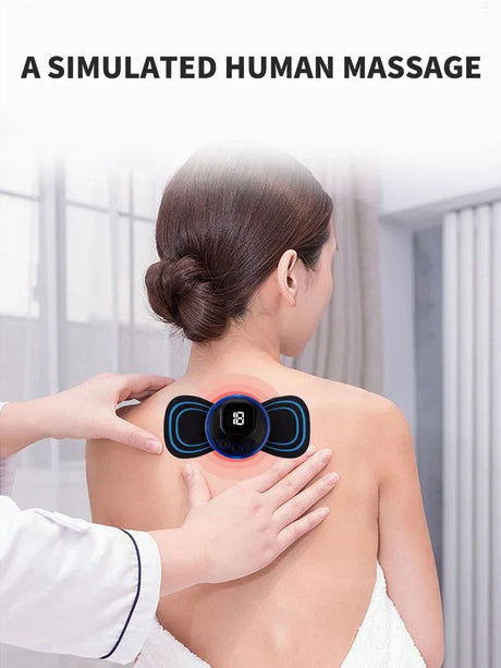 Electronic Pulse Mini Cervical Back Massage Patch - Omega Lifestyles