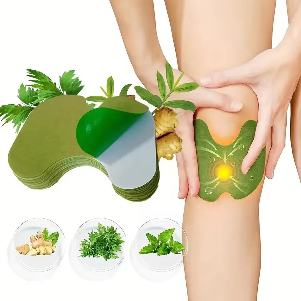 Wormwood Pain Relief Acupuncture Heat Body Patches Set - Omega Lifestyles