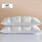 Premium 800 Fill Power Goose Down Pillow 19x29 Inch - Omega Lifestyles