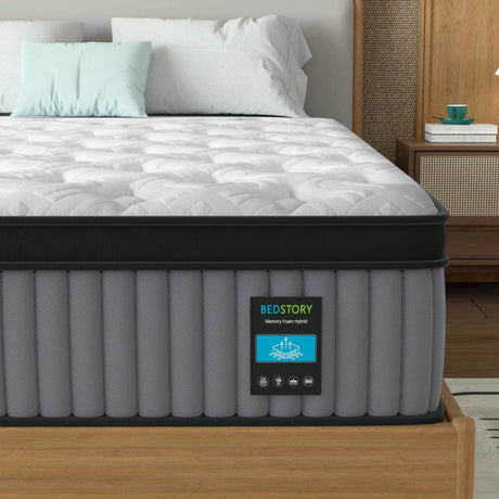 Medium Hybrid Memory Foam Pocket Spring Mattress - Sleep Galleria