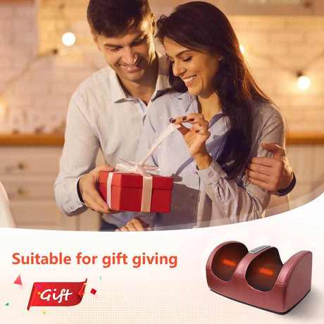 Electric Heated Foot And Leg Kneading Massage Device - Omega Lifestyles