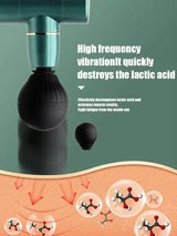 Mini Portable Electric Neck Muscle Relaxation Massage Gun - Omega Lifestyles