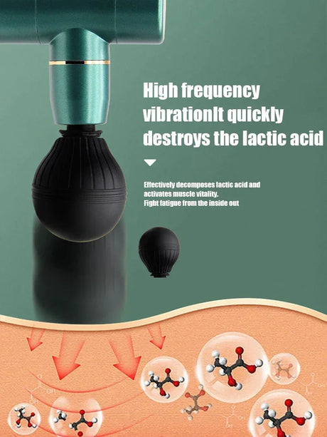 Mini Portable Electric Neck Muscle Relaxation Massage Gun - Omega Lifestyles