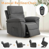 Electric Overstuffed Power Lift Recliner Chair - Omega Lifestyles