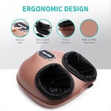 Electric Foot Massager with Heat Compression Shiatsu Therapy - Omega Lifestyles
