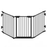 Metal Safety Playpen Baby Gate Pet Fence 3-Panel 30-Inch Height