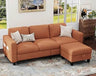 Modern Convertible L Shaped Sectional Sofa - Omega Lifestyles