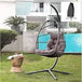 Indoor Outdoor Foldable Egg Swing Chair - Omega Lifestyles