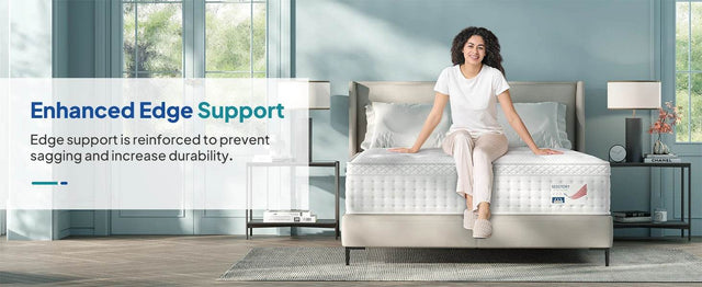 Medium Hybrid Memory Foam Pocket Spring Mattress - Omega Lifestyles