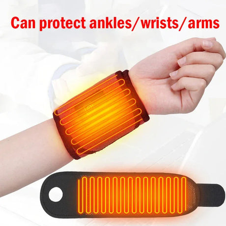 Electric Heating Wrist Brace Hot Compression Massager - Omega Lifestyles