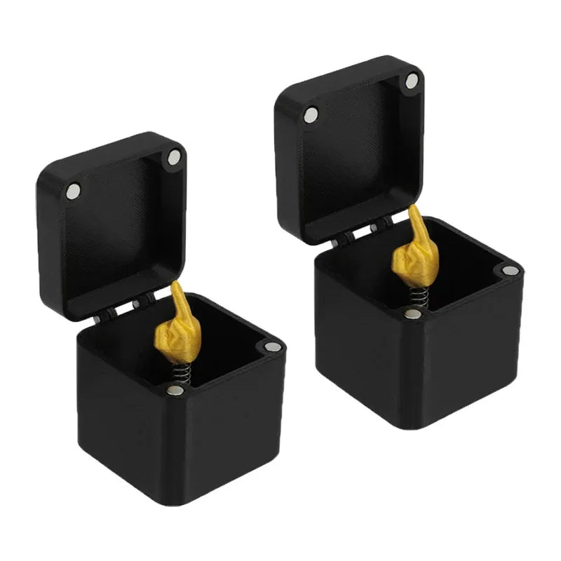 Set of 2 Funny Middle Finger Prank Desk Decorations - Omega Lifestyles