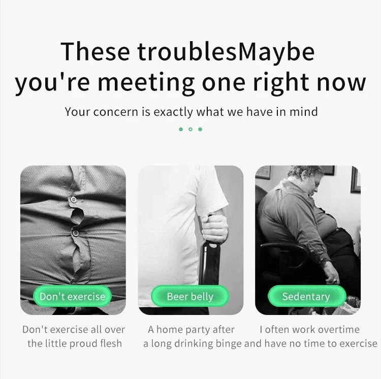 EMS Portable Electrical Muscle Trainer Fitness Body Massager - Omega Lifestyles