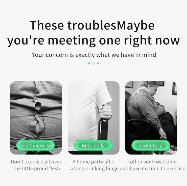 EMS Battery-Powered Muscle Stimulator For Body Toning - Omega Lifestyles