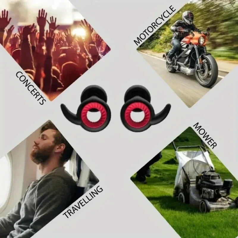Silicone Soft Noise-Blocking Waterproof Sleep Earplugs - Omega Lifestyles