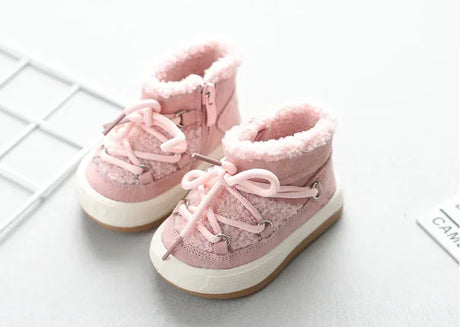 Winter Plush Anti-Slip Waterproof Baby Snow Boots - Omega Lifestyles