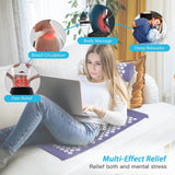 Acupressure Mat and Pillow Massage Set for Pain Relief