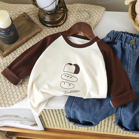 Children’s Long Sleeve Cotton Velvet Base Shirt - Omega Lifestyles