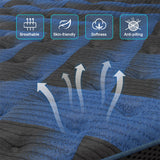 Medium 12-Inch Gel Memory Foam Hybrid Pocket Spring Mattress